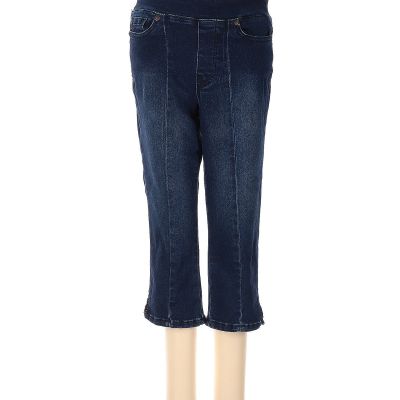 DG^2 by Diane Gilman Women Blue Jeggings XXS