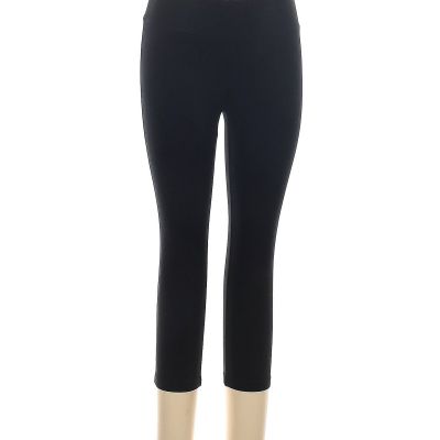 INC International Concepts Women Black Leggings 6 Petites