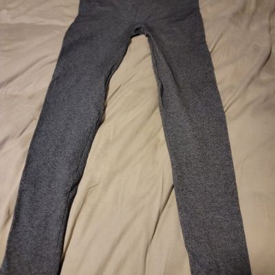 SPANX WOMEN'S Gray 7/8 LEGGINGS, SIZE 1X