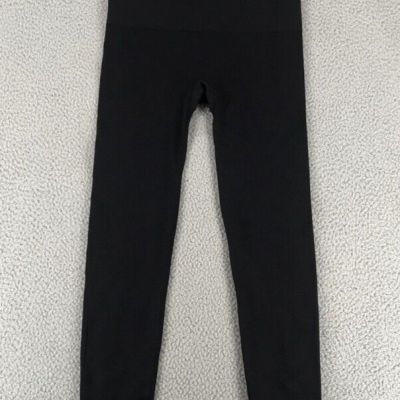 Slim & Tone Leggings Women Size L High Waist Yoga Exercise Stretch Black