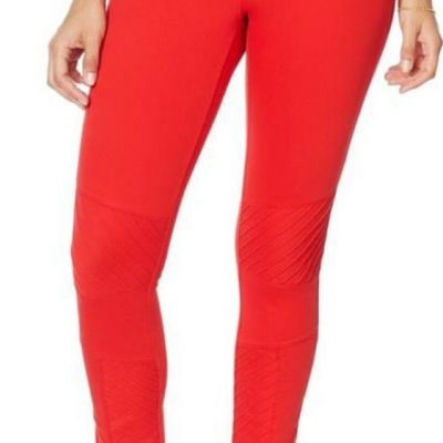 NEW DG2 Diane Gilman Slim Sleek Knit Denim Moto Jegging Fashion Red Small (1)