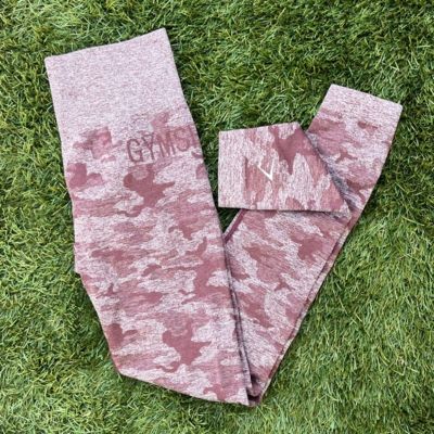 Gymshark Adapt Camo Seamless Leggings Workout Athletic Pants