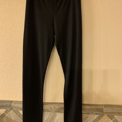 NWOT In Touch Women’s Leggings Size S/M USA Black Yoga Exercise Loungewear