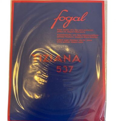 New FOGAL Tanzia 537 All Sheer Pantyhose/Tights Bordeaux M