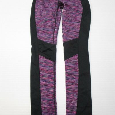 IDEOLOGY Leggings Women's Size XS Active Workout Running Yoga Purple/Black