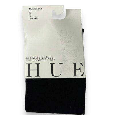 Hue Women’s Ultimate Opaque Tights W/ Control Top Size 1