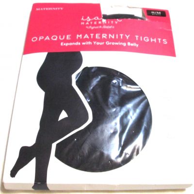 Isabel by Ingrid & Isabel opague Maternity Tights-Black-Sz S/M- new in package