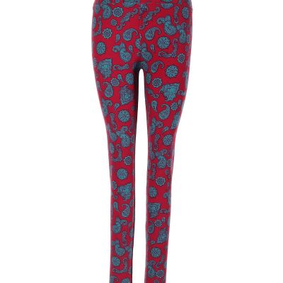 Lularoe Women Red Leggings One Size