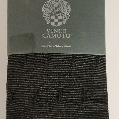 Vince Camuto Womens Lurex Bars Tights  4'11-5'5  95lbs-140lbs  S/M Black