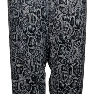 Denim & Co. Women's Leggings Sz 3XT Active Tall Printed Duo Gray A462176