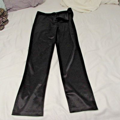 Ellison Womens Shiny Black Jeggins Sz L