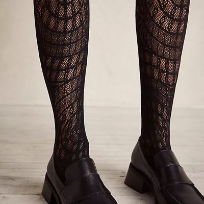 Free People Emilio Cavallini Manor Lace Tights-S/M-$30 A639