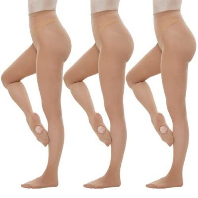 3 Pairs Dance Tights for Women Solid Color 40D Ballet Tights Comfortable Conv...