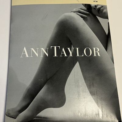 Ann Taylor Hosiery Sheer Control Top pantyhose Champagne medium