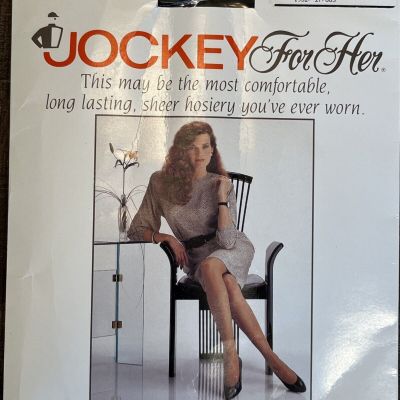 Jockey for Her Sheer & Comfortable Control Top Pantyhose. Sz Medium-Tall NEW