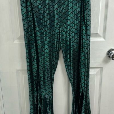 leggings women Rainbow Fish Scale/mermaid