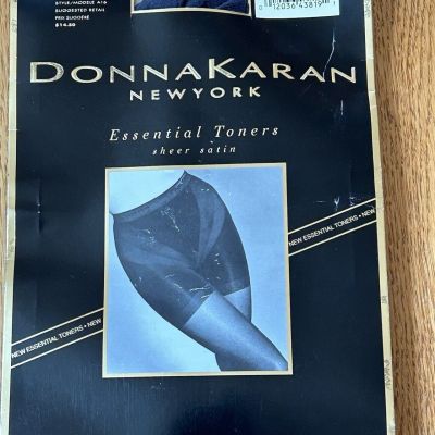 Donna Karan New York Essential Toners Charcoal Size Medium Sheer Satin