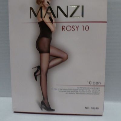 Manzi 5 XL Black 10 Den NO. 16249 Pantyhose