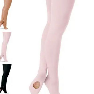 Capezio  Ballet Pink Ultra Soft Transition  Tights 1916 Adult Small Medium