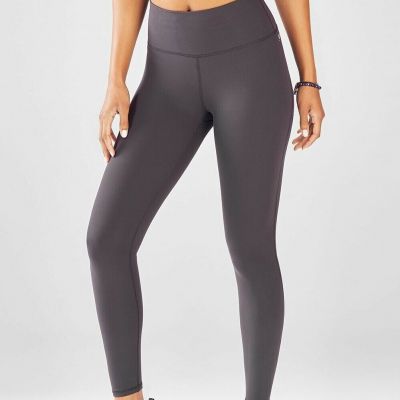 FABLETICS High-Waisted Legging Gray Full Length Flattering Sold Out Athleisure S