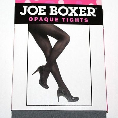 Joe Boxer Women's Gray Solid Opaque Tights 1 Pair - S/M or M/L