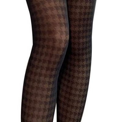 Women Tights Sheer High Waist Pantyhose Vintage Control Top Stockings LW20210...