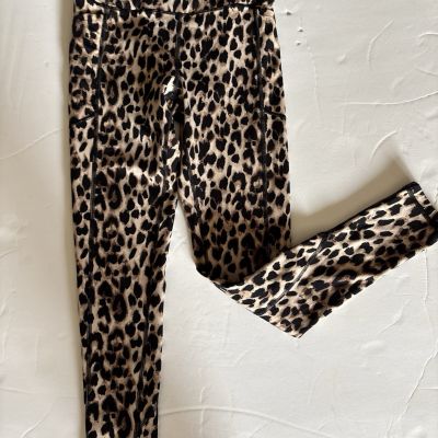 Victorias Secret Leopard Leggings Size 6