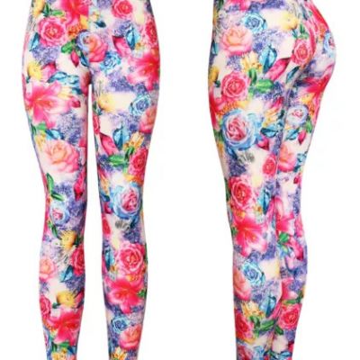 Women's Basic Workout Printed Pattern Leggings