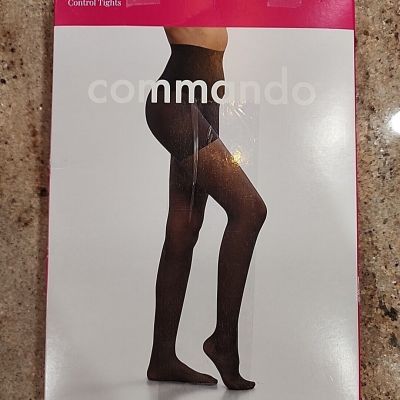 New Women's COMMANDO Medium Nude The Essential Control Tights Size S