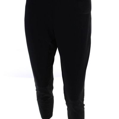 Seductive Womens Elastic Waistband Sabrina Leggings Black Size IT 42