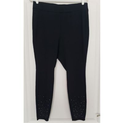 Lane Bryant High Waisted Legging with Stud Details Size 14/16 Edgy Party