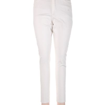 Banana Republic Women Ivory Jeggings 29W