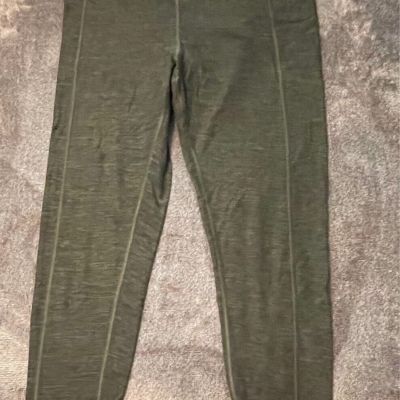 Victoria Secret Essential Pocket Leggings Green Size 14