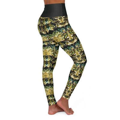 High Waisted Yoga Leggings – NeatBids Custom Design 21