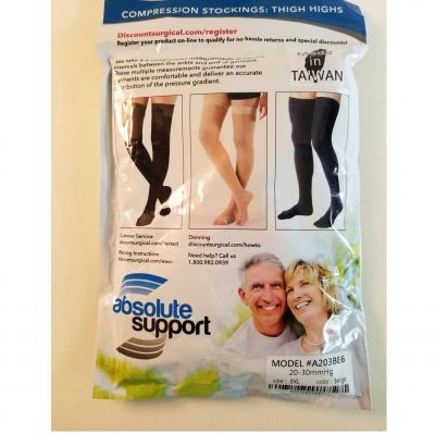 Absolute Support Compression Stockings Thigh Highs