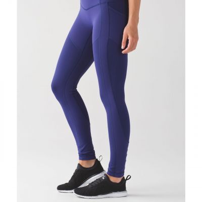 Lululemon All The Right Places Crop II Emperor Blue size 4