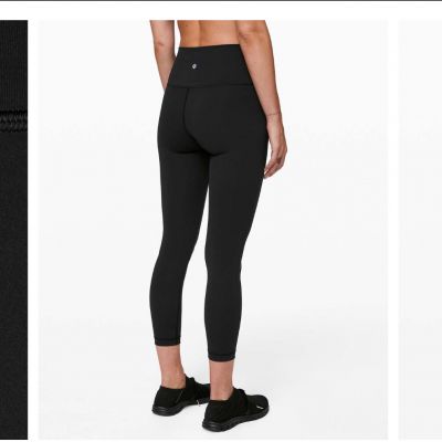 Lululemon Wunder Under High-Rise Tight 25” Leggings - Black - Size 20