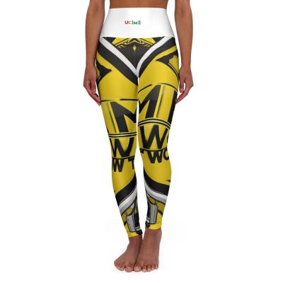 High Waisted Yoga Leggings (AOP)