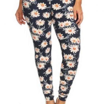 Plus Size Buttery Soft Print Leggings