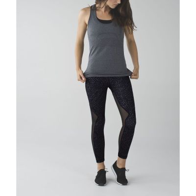 Lululemon Running in the City 7/8 Tight in Heathered Net Pop Leggings Size 6