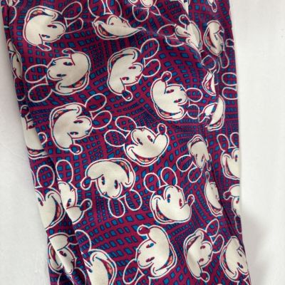 Lularoe Leggings TC (tall and curvy) Disney Mickey  Mouse