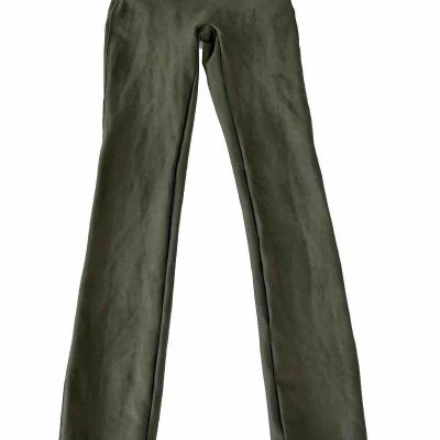 Spanx Women's Leggings, Size S Olive Green