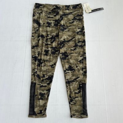 New EYE CANDY Mesh Cut-Out Camo Leggings Women's SIZE 3X