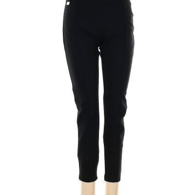 New Directions Women Black Leggings S Petites