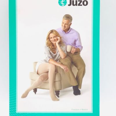 Juzo 2001 10839 Compression Knee Stockings 20-30mmHg Beige Size III Type AD -NEW