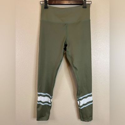 ZYIA Army Mesh Light n Tight High-Rise 7/8 Green Size M