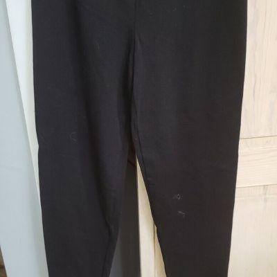 Simply Vera Vera Wang  High Rise Leggings Black Sz. S