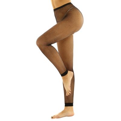 US Women Fishnet Pantyhose See Through Sheer High Rise Stretchy Tight Stockings