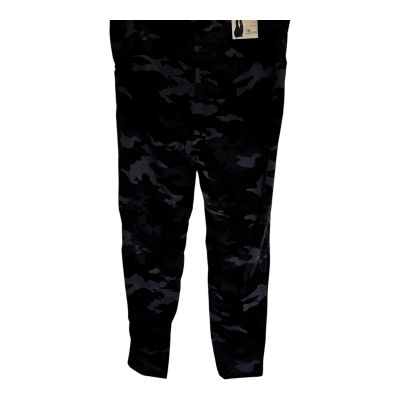 Terra & Sky Plus Black Camouflage Legging Size 3X(24-26W) High Rise and Fitted.