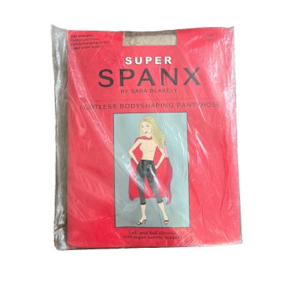 VTG/SUPER Spanx The Original Footless Pantyhose Extra Shaping Control Sz C Nude